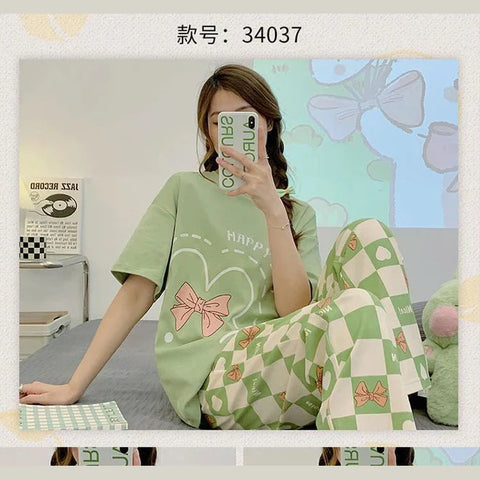 Happy Day Printed Half Sleeves Night Suit The Ultimate Dream Wear Sleep Suit