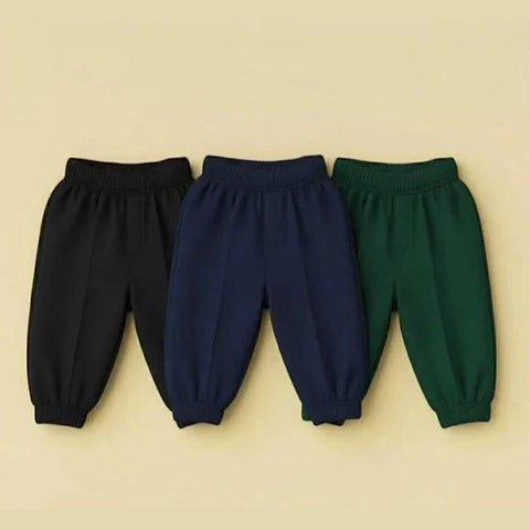 Pack of 3 Kids Winter Fleece Trouser Set